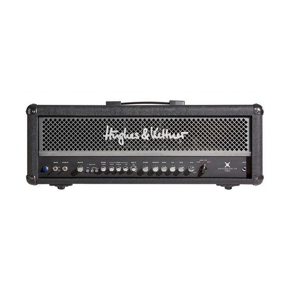 Storing Settings/Programming - Hughes & Kettner Switchblade TSC