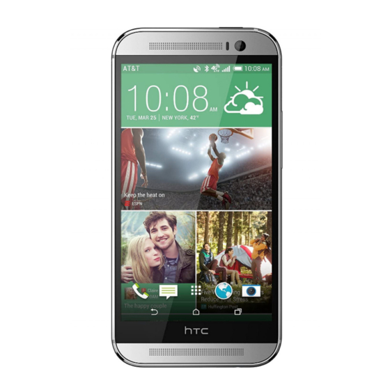 HTC ONE M8 USER MANUAL Pdf Download | ManualsLib