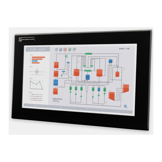 hope industrial systems touch screen calibration