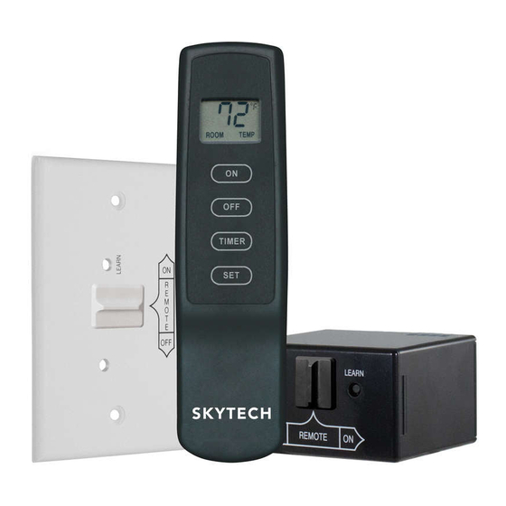 SKYTECH 1001 T/LCDA INSTALLATION AND OPERATING INSTRUCTIONS Pdf