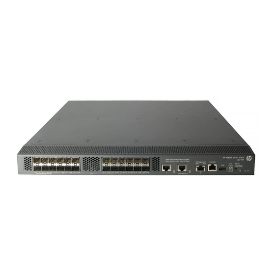 HP 5800 SERIES CONFIGURATION MANUAL Pdf Download ManualsLib