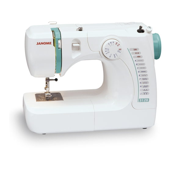 JANOME 3128 SERVICE MANUAL Pdf Download ManualsLib