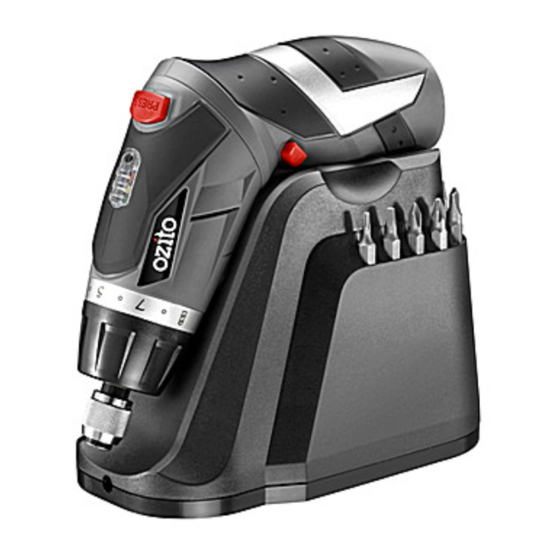 Ozito cordless store screwdriver