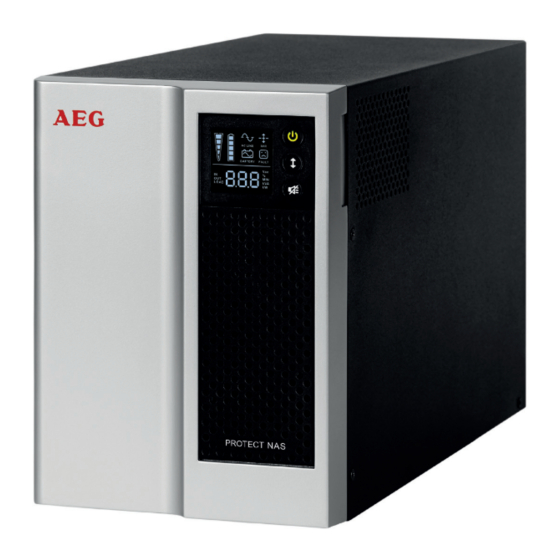 AEG Protect NAS Manuals