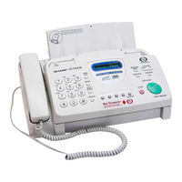 Sharp UX-340LM Operation Manual