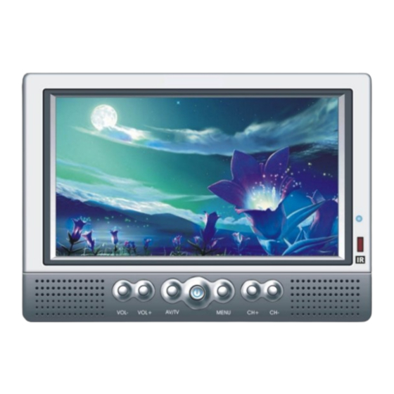 Coby TF-TV700 Instruction Manual