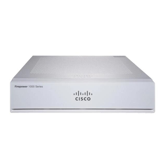 Cisco Firepower 1010 Installation, Maintenance, And Upgrade