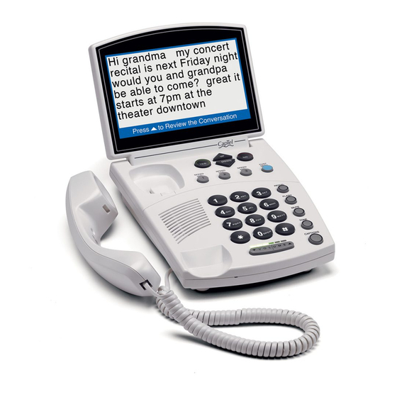 captel 840i Using The Phone Book