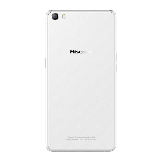 Hisense L676 Quick Installation Manual