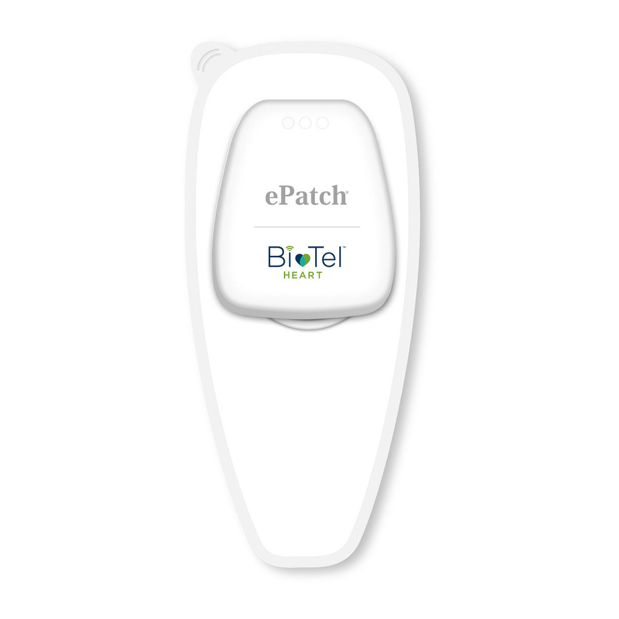 BioTel Heart ePatch Quick Start Manual