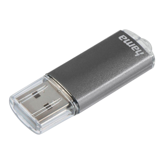 User Manuals: Hama 00124002 USB Stick