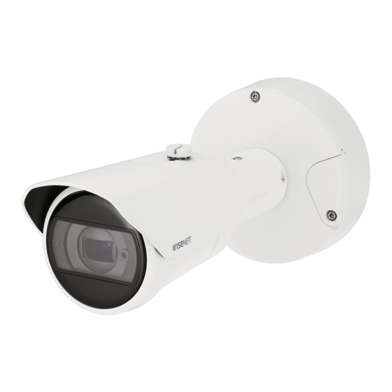 Wisenet XNO-6083R Quick Manual