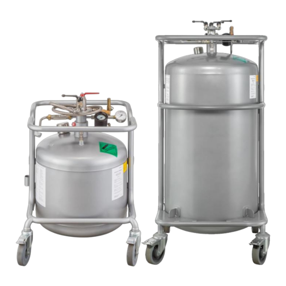 Retsch Autofill 50 l Nitrogen Container Manuals