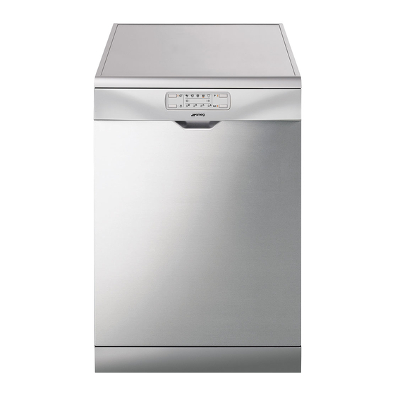 Smeg LVS329SX Built-in Dishwasher Manuals