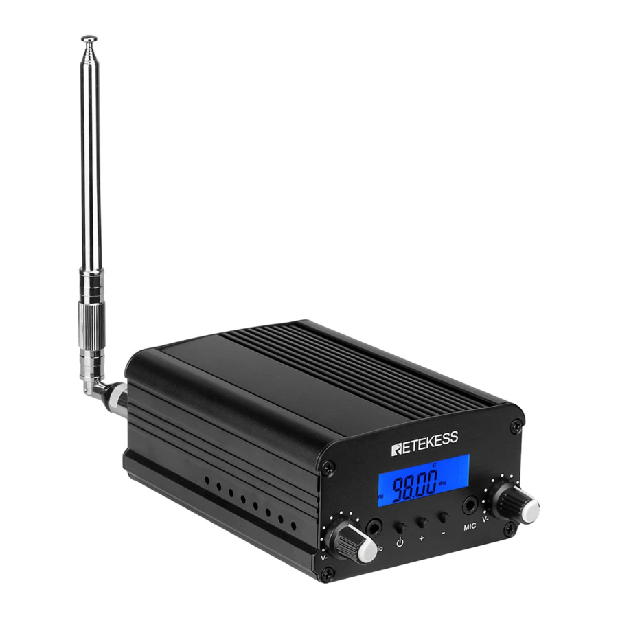 Retekess TR509 Manuals