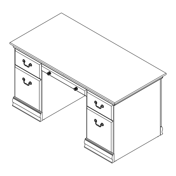 BUSH FURNITURE A174822A Assembly Instructions Manual