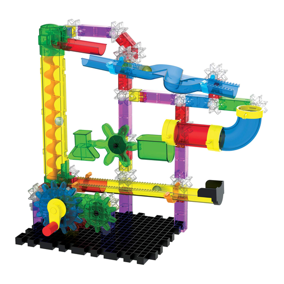 The Learning Journey Techno Gears Marble Mania ZANY TRAX 3.0 Instruction Manual