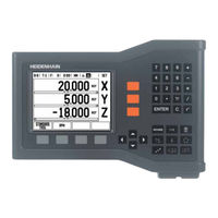 Heidenhain ND 500 Installation Instructions Manual