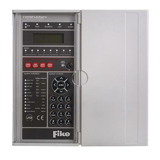 Fike TWINFLEXpro Manual