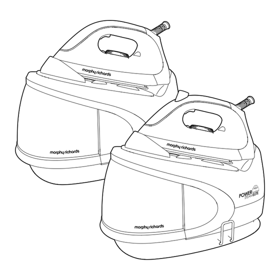 Morphy Richards POWER STEAMELITE Instruction Book