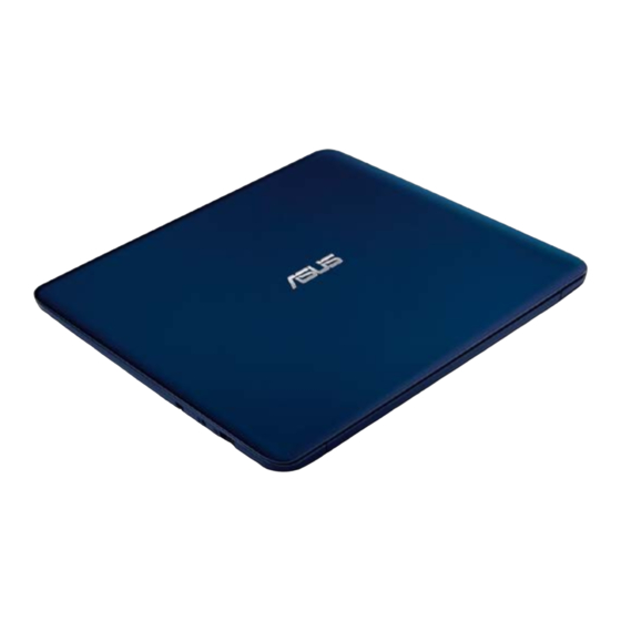 Asus VivoBook E402 Manuals