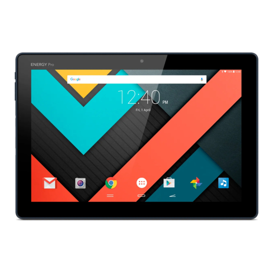 ENERGY SISTEM ENERGY TABLET PRO 3 User Manual