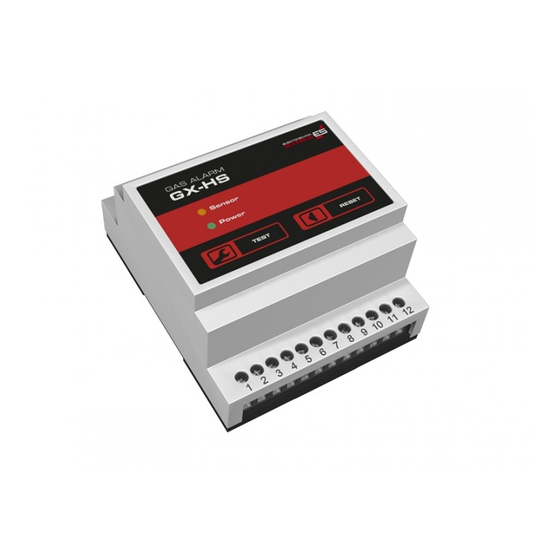 Elektrotechnik Schabus GX-HS Alarm System Manuals