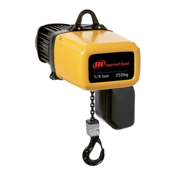Ingersoll-Rand ELK Series Product Safety Information