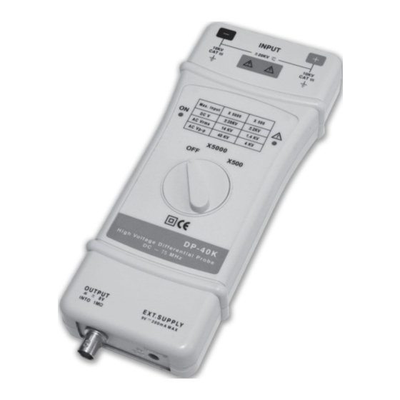Pintek DP-40K Instruction Manual