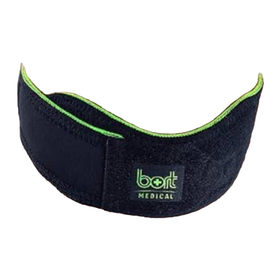 bort medical Patella Manual