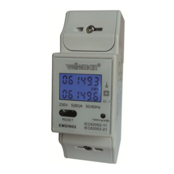 Velleman ED610D2 Manual