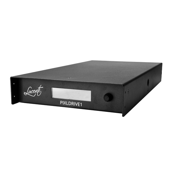 Lucenti BLACKWAVE PIXLDRIVE1 Manuals