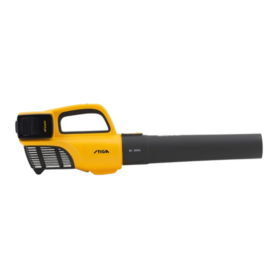 Stiga BL 20 Li B Operator's Manual