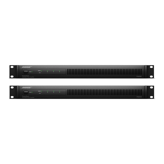Bose PowerShare PS404A Service Manual