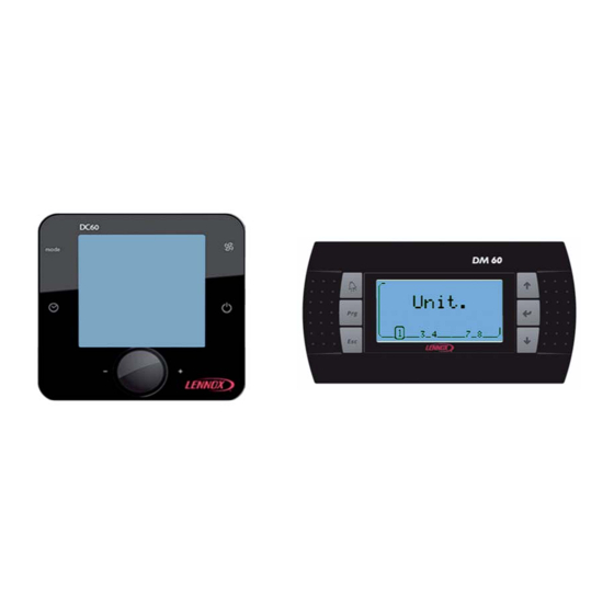 Lennox DM 60 User Manual