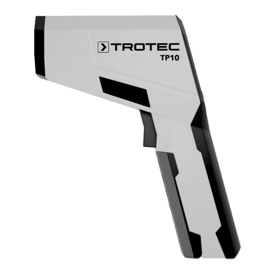 Trotec TP10 Operating Manual