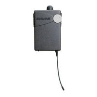 Shure P4R RECEIVER P4R User Manual