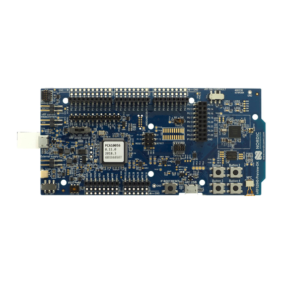 Nordic nRF5 Series: nRF52 Getting Started Manual