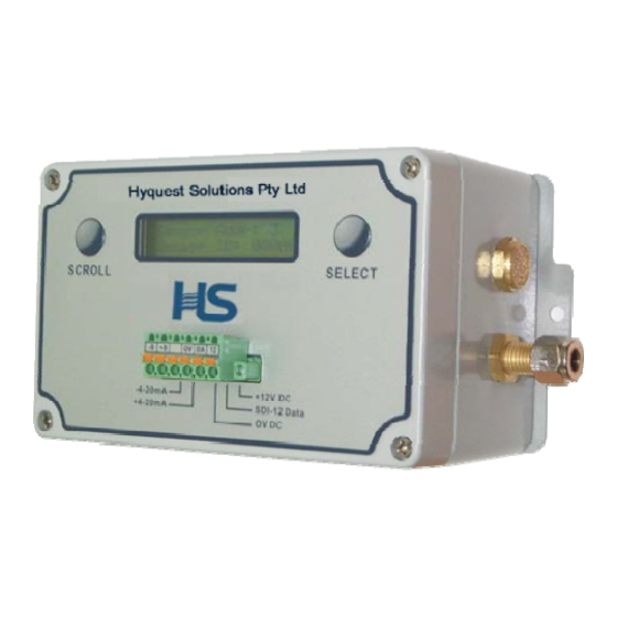HyQuest Solutions WL3100 Manuals