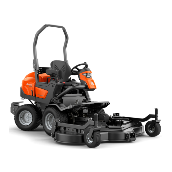 User Manuals: Husqvarna P 535HX Commercial Front Mower