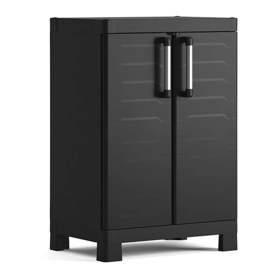 Keter DETROIT BASE Assembly Instructions Manual