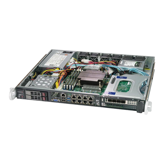 Supermicro SuperServer 1019C-FHTN8 User Manual