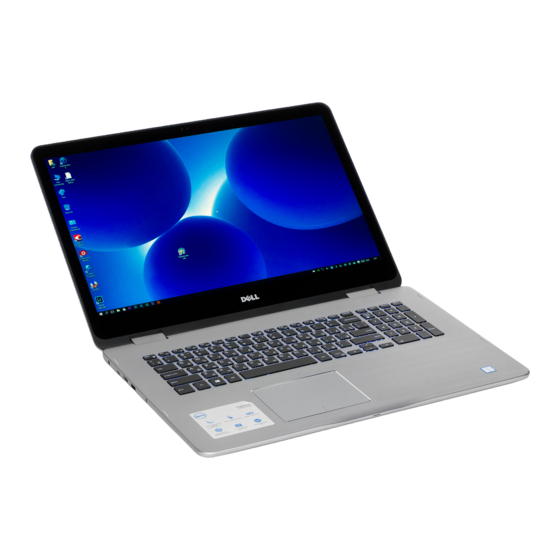 Dell Inspiron 17 Setup And Specifications