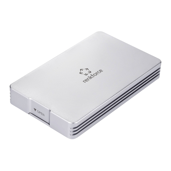 Renkforce RF-HDDE-700 Operating Instructions Manual