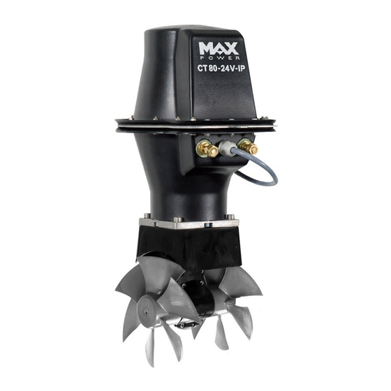 MaxPower CT60 Installation & Maintenance Instructions Manual