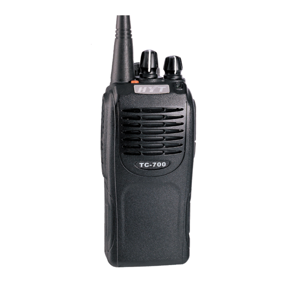 HYT TC700 User Manual