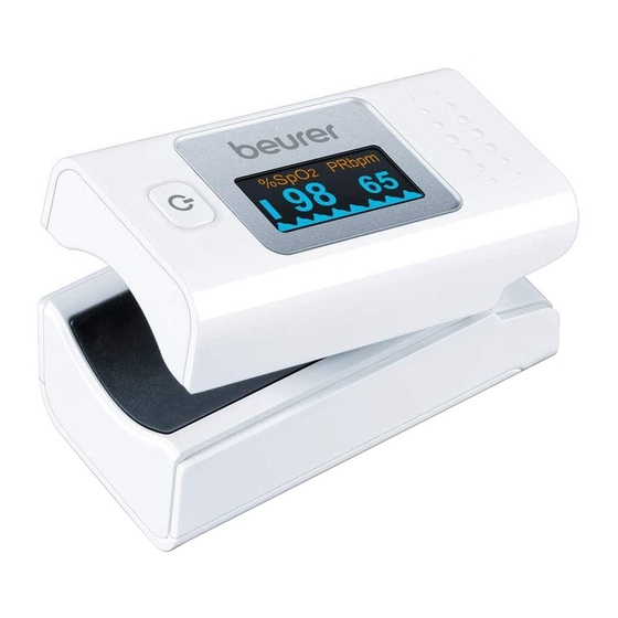 Beurer PO 35 Instructions