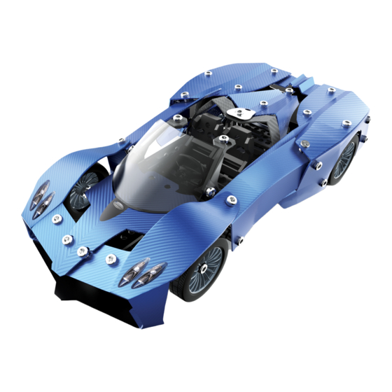 Spin Master MECCANO PAGANI Huayra Roadster Instructions Manual