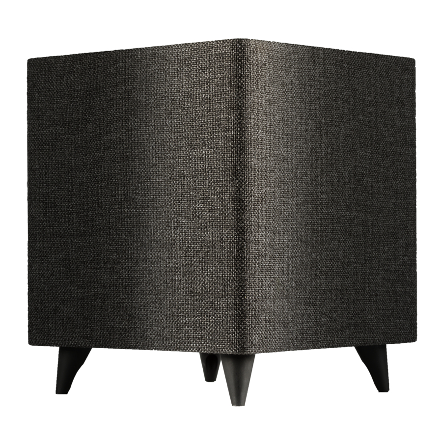 Origin Acoustics Deep SUBD10EQ Installation Manual