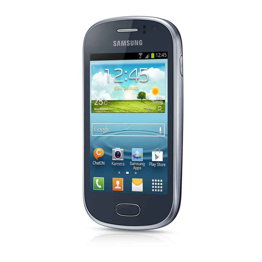 Samsung GT-S6810P Quick Start Manual